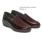 Mocassin bordeau lak/daim J7155 Semler